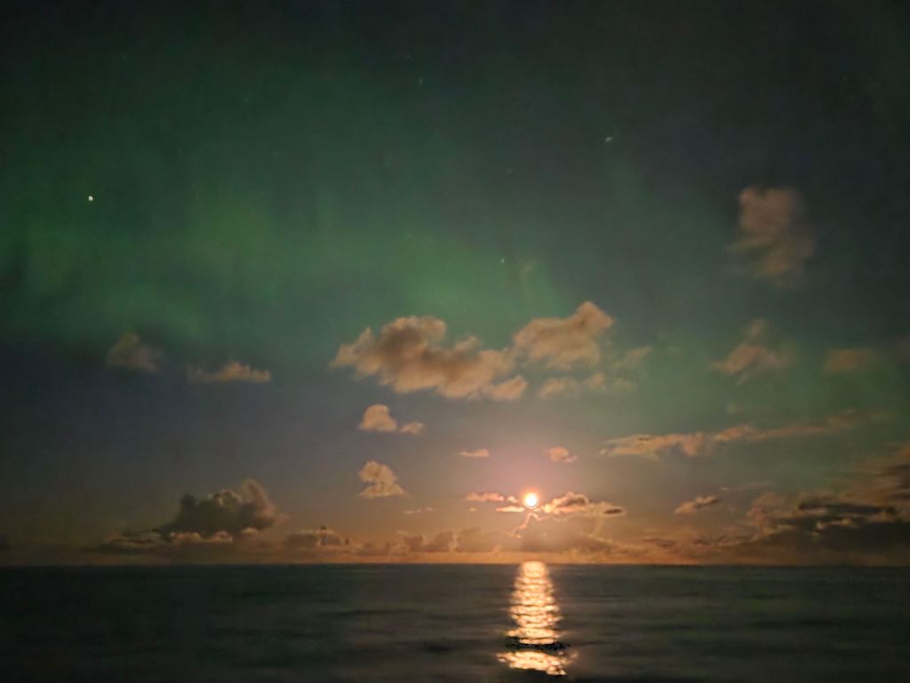 At sea near Iceland
